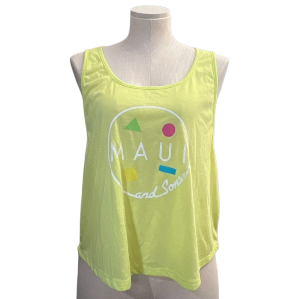 Maui & Sons Ladies Open Back Tank